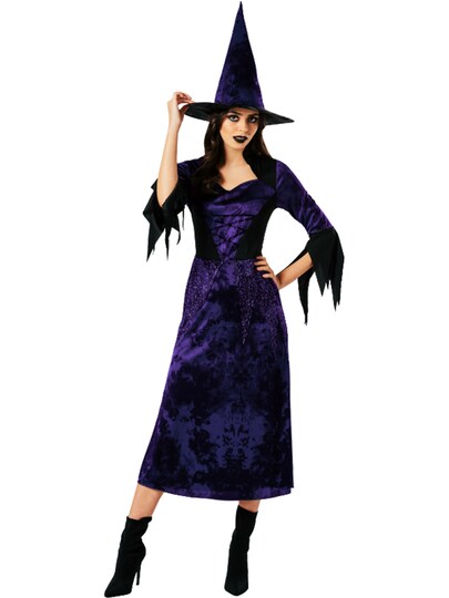 Classy Purple Witch Women's Costume, Size: L | Michaels Classy Purple Witch Women's Costume, Size: L | Michaels